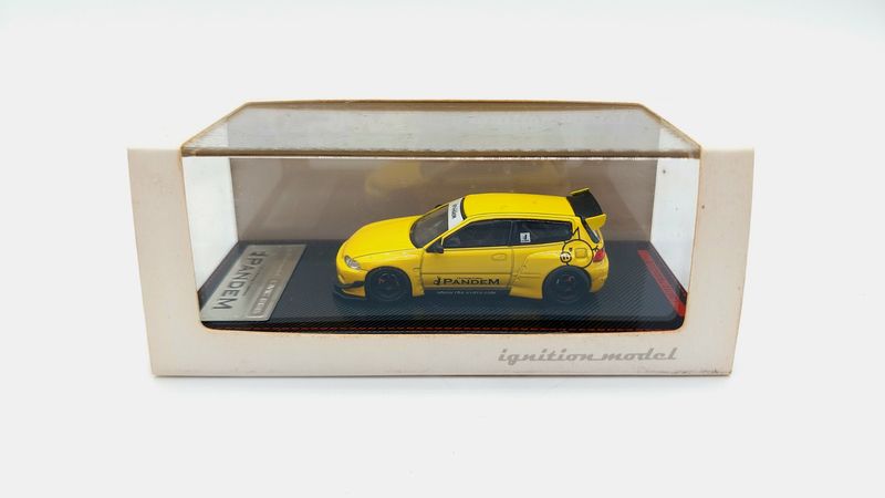 Ignition Model 1:64 Pandem Civic EG6 - Yellow