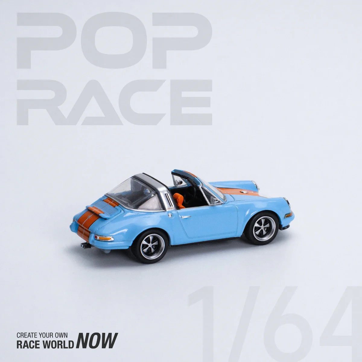 Pop Race 1:64 Singer Targa 964 - Gulf