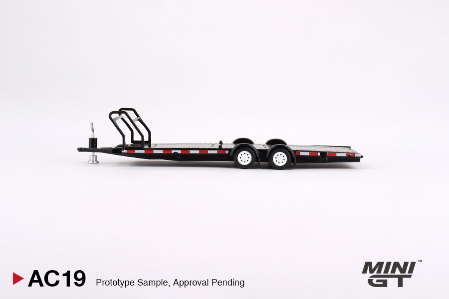 MiniGT 1:64 Car Hauler Trailer Type B - Black MGTAC19