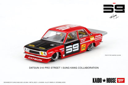 Kaido House 1:64 Datsun 510 Pro Street SK510 Red - Regular & Chase PAIR