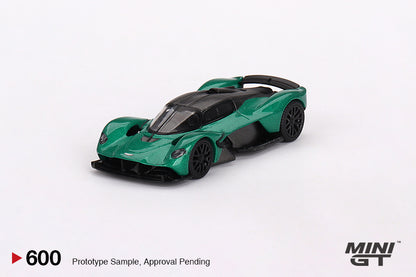 MiniGT 1:64 Aston Martin Valkyrie Aston Martin Racing Green - MiJo Exclusive #600