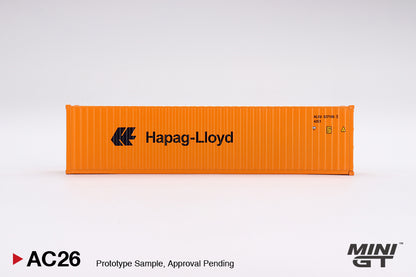 MiniGT 1:64 Dry Container 40' - Hapag Lloyd - AC26