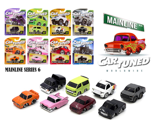CarTuned 1:64 2025 Series 6 - Mainline Assortment Set of 8