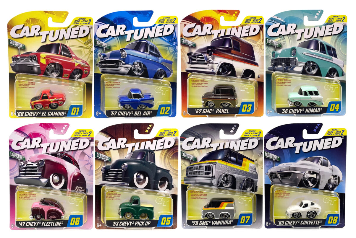 CarTuned 1:64 Series 2 - Hobby Assortment 2024 Set Of 8