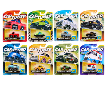 Car Tuned 1:64 2025 Series 4 - Hobby Alternate Assortment Set Of 8