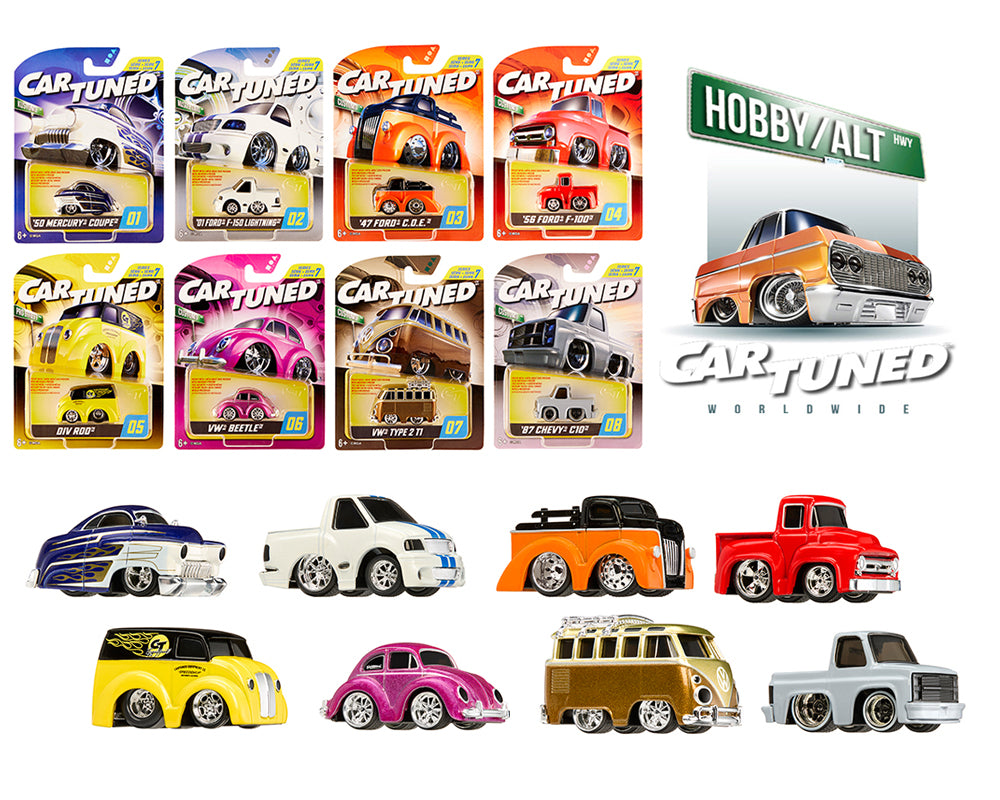 Car Tuned 1:64 2026 Series 7 - Hobby Alternate Assortment Set Of 8
