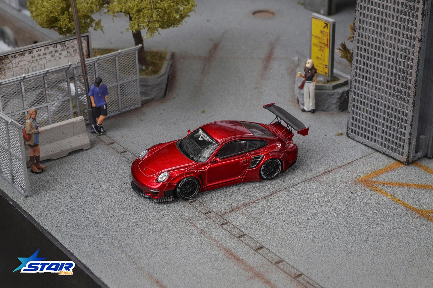 Star Model 1:64 Porsche 997 LBWK - *3 Colors*