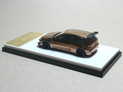 Model Collect MC 1:64 Honda Civic EG6 - Chrome Copper