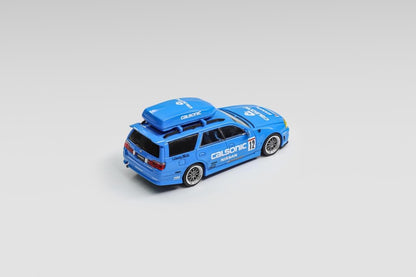 Zoom 1:64 Nissan Stagea 1st Gen WC34 260RS Wagon - Calsonic