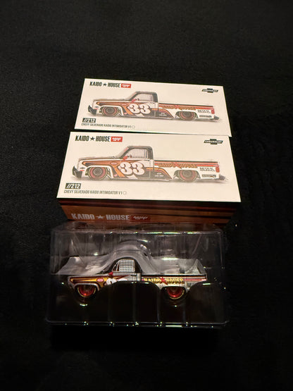 Kaido House 1:64 Chevrolet Silverado Kaido Intimidator V1 - Regular & Chase PAIR
