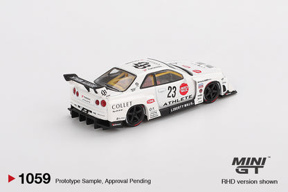 MiniGT 1:64 Nissan LB-ER34 Super Silhouette ATHLETE/COLLET #1059