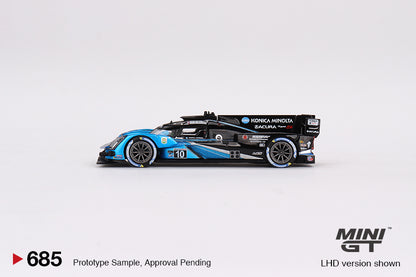 MiniGT 1:64 Acura ARX-06 GTP #10 Konica Minolta 2023 IMSA Daytona 24 Hrs - MiJo Exclusive #685