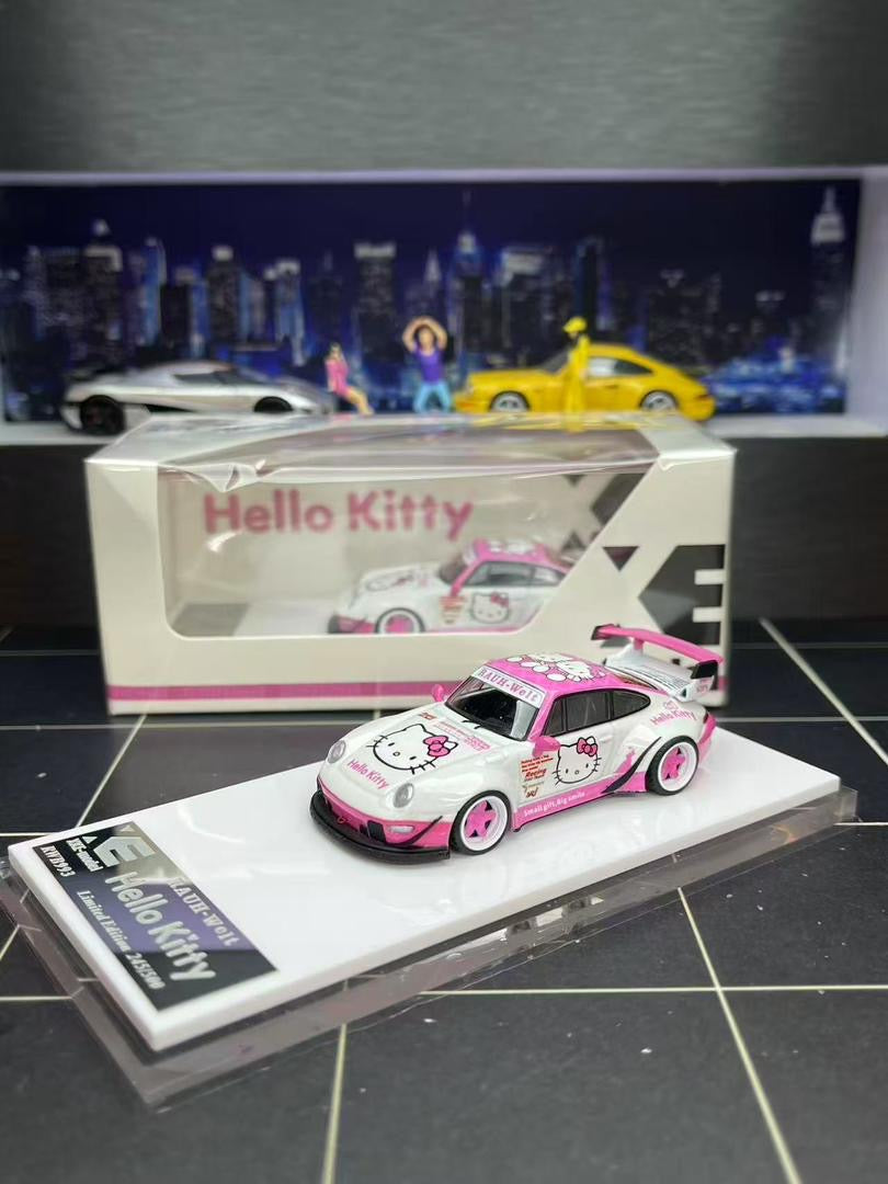 XKE 1:64 Porsche RWB 993 - Hello Kitty