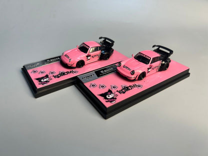 Decode 1:64 Porsche RWB Kulomi Pink/Black - 2 Styles