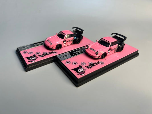 Decode 1:64 Porsche RWB Kulomi Pink/Black - 2 Styles