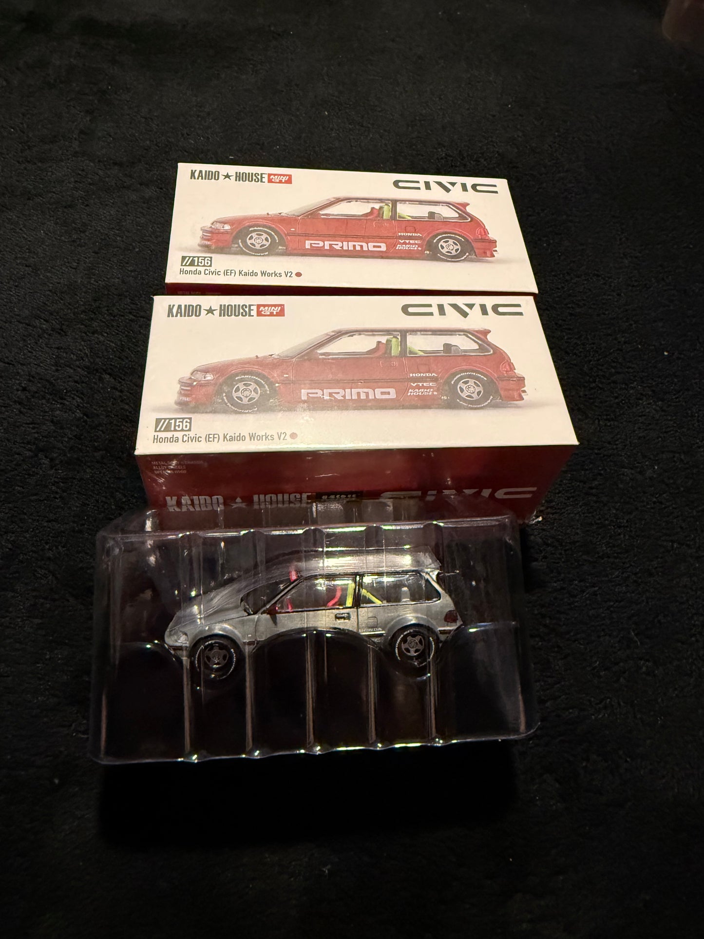 Kaido House 1:64 Honda Civic (EF) Kaido Works V2 - Regular & Chase PAIR