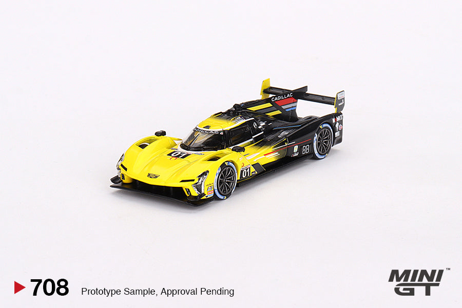 MiniGT 1:64 Cadillac V-Series.R #01 Cadillac Racing 2023 IMSA Daytona 24 Hrs 3rd Place – MiJo Exclusive #708