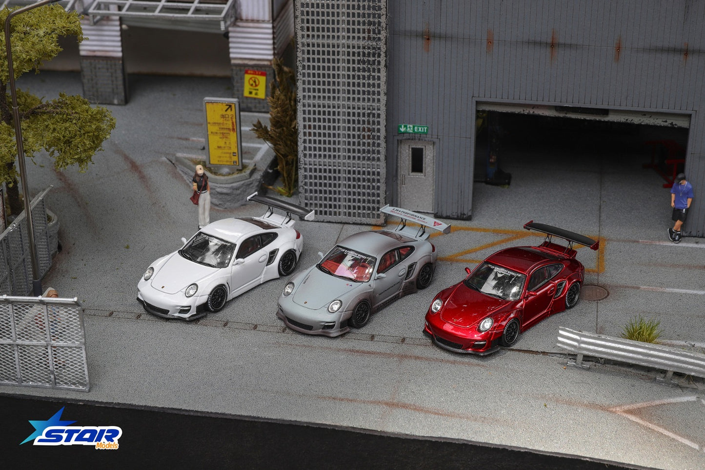 Star Model 1:64 Porsche 997 LBWK - *3 Colors*