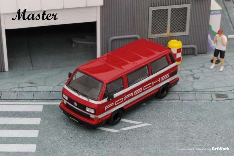 Master 1:64 VW Volkswagen T3 Van - 2 Styles
