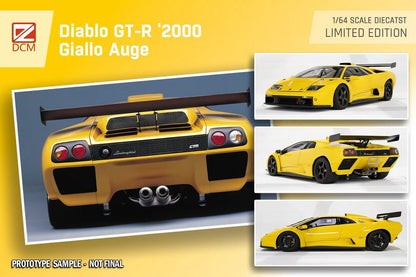 DCM 1:64 Lamborghini Diablo GT-R - *3 Colors*