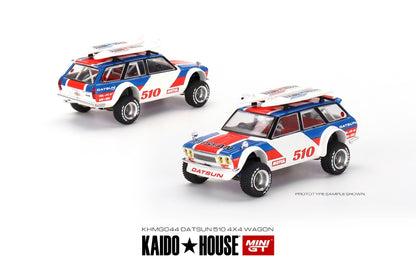 Kaido House 1:64 Datsun KAIDO 510 Wagon Kaido GT Surf Safari RS - Regular & Chase PAIR