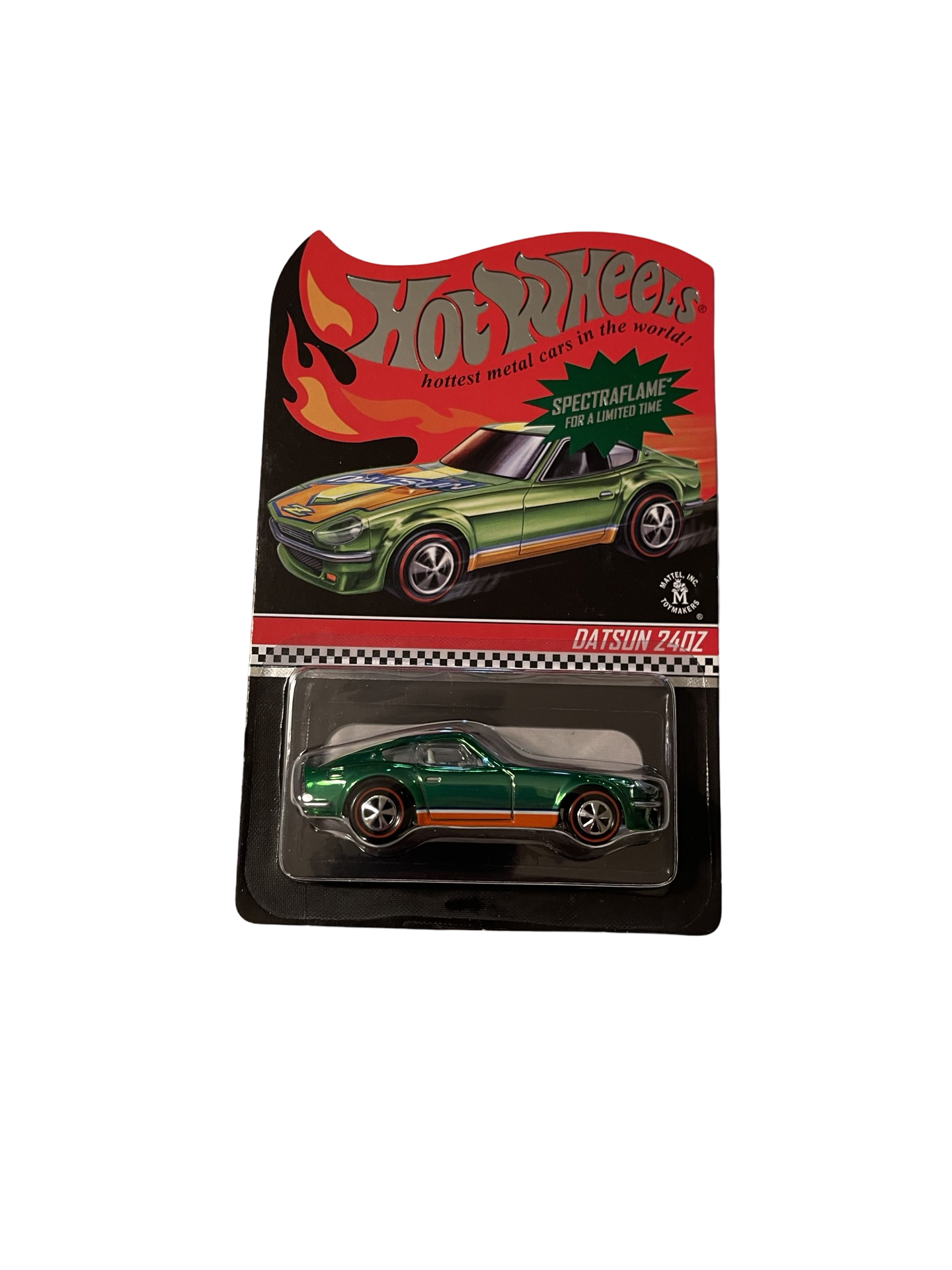 Hot Wheels 1:64 2012 RLC Red Line Club Real Riders Datsun 240Z - Green