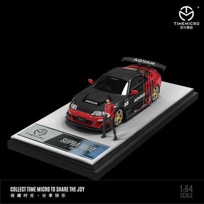 Time Micro 1:64 Toyota Supra A80Z - Advan / Rothman