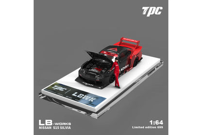TPC 1:64 LB-Super Silhouette Nissan Silvia S15 - Advan Livery