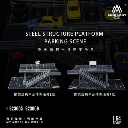 Moreart 1:64 Steel Structure Platform Parking
Scene Diorama - *2 Versions+