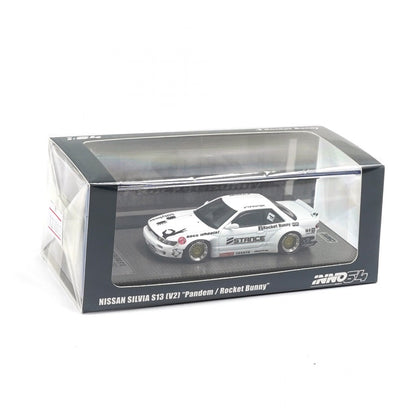 Inno64 1:64 Nissan Silvia S13 V2 Pandem Rocket Bunny - White