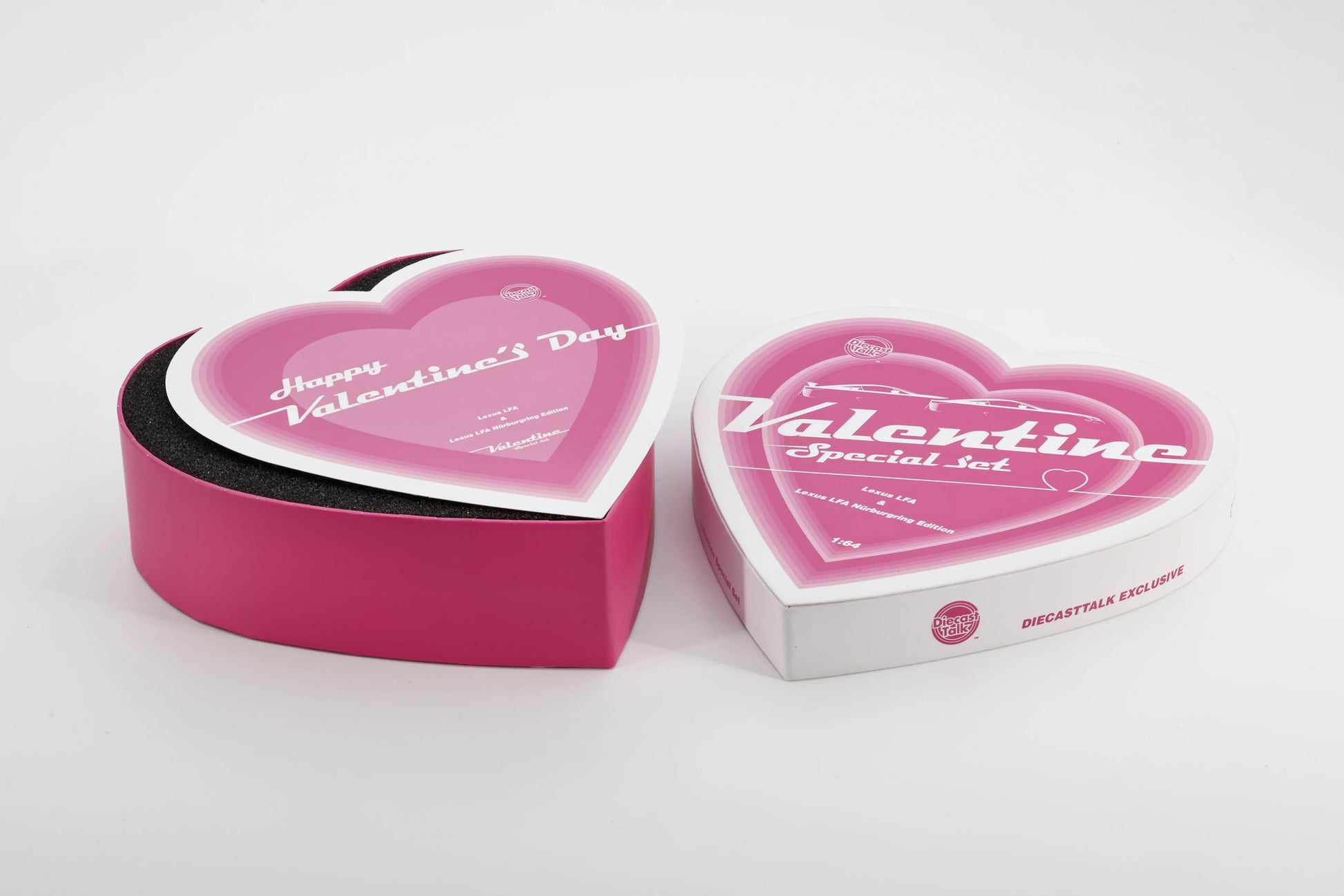 GCD X DiecastTalk 1:64 Lexus LFA Valentine's Day Special Set GCD X DiecastTalk 1:64 Lexus LFA Valentine's Day Special Set
