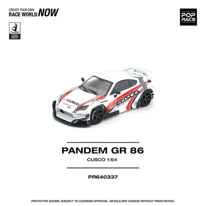 Pop Race 1:64 Pandem GR86 - Cusco