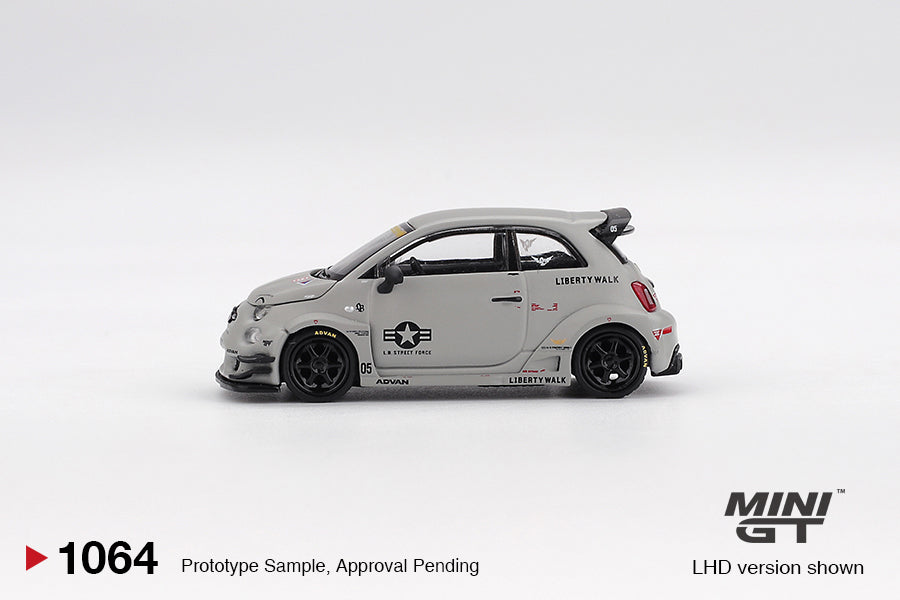 MiniGT 1:64 Abarth 595 LB-WORKS x Abas Works Fighters #1064