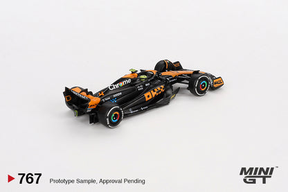 MiniGT 1:64 McLaren MCL60 #4 Lando Norris 2023 F1 Japan GP 2nd Place – MiJo Exclusive #767
