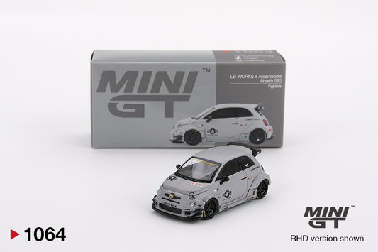 MiniGT 1:64 Abarth 595 LB-WORKS x Abas Works Fighters #1064