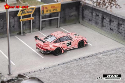 Star Model 1:64 Porsche RWB 993 Pink Pig - 2 Styles