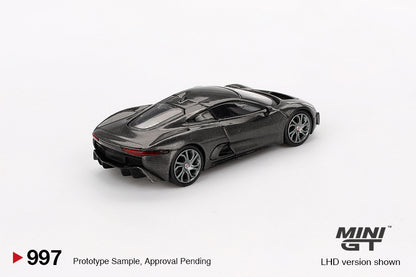 MiniGT 1:64 Jaguar C-X75 Test Car – Black #997