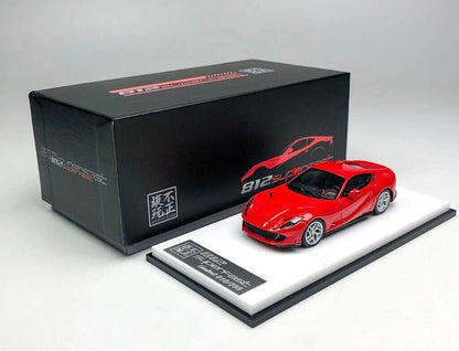 BZMW 1:64 812 Superfast Resin Model - Red