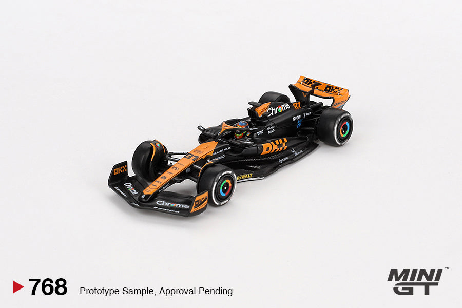 マクラーレン ミニッツ　f1 MiniGT 1:64 McLaren MCL60 #81 Oscar Piastri 2023 F1 Japan GP