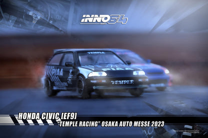 Inno64 1:64 Honda Civic EF9 Temple Racing Osaka Auto Messe 2023