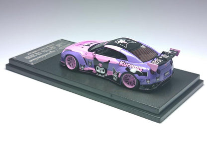 MyModelCollect 1:64 Nissan LBWK Liberty Walk GTR R35 v1.5 - Kuromi