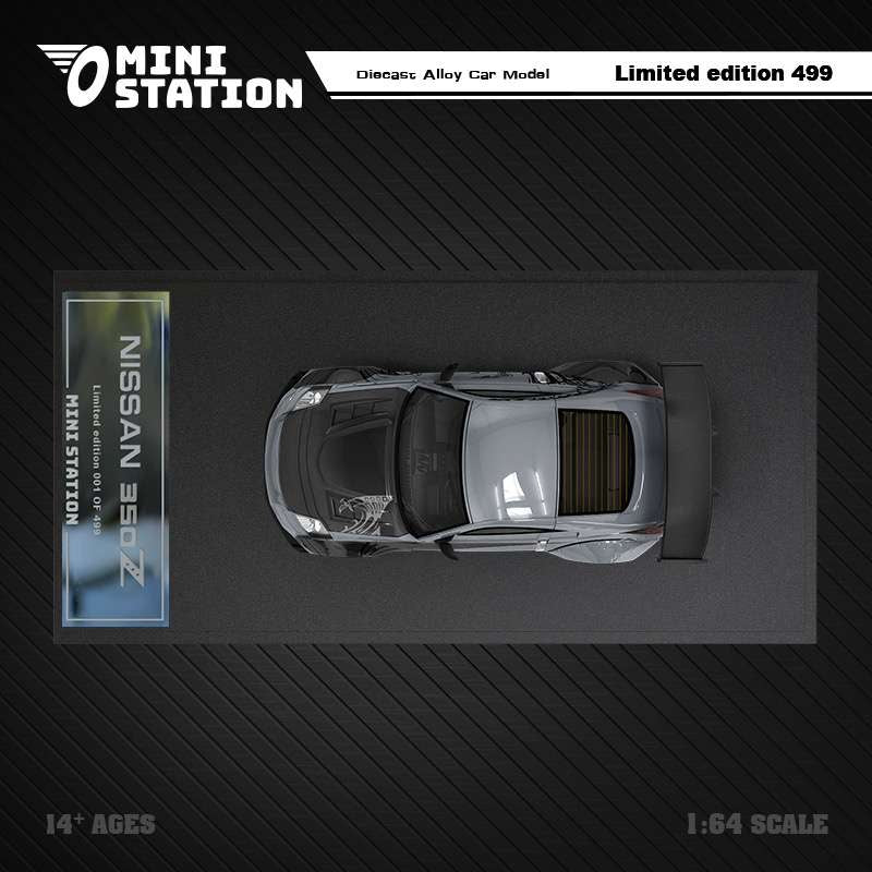 Mini Station 1:64 Nissan 350Z - Grey