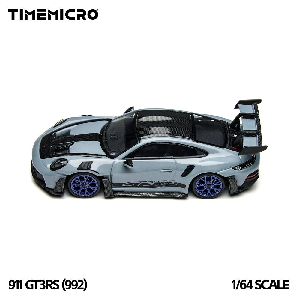 Time Micro 1:64 Porsche 992 GT3RS - Polar Grey