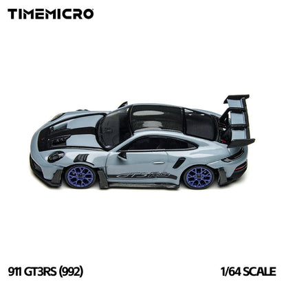 Time Micro 1:64 Porsche 992 GT3RS - Polar Grey