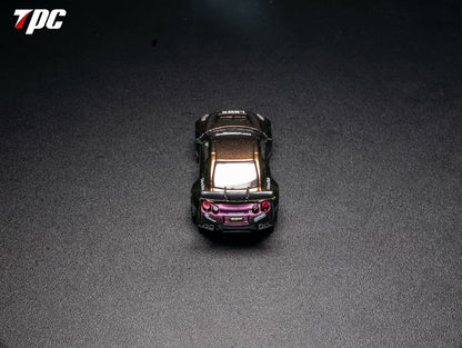 TPC 1:64 LBWK GT-R R35 - Phantom Purple Chameleon