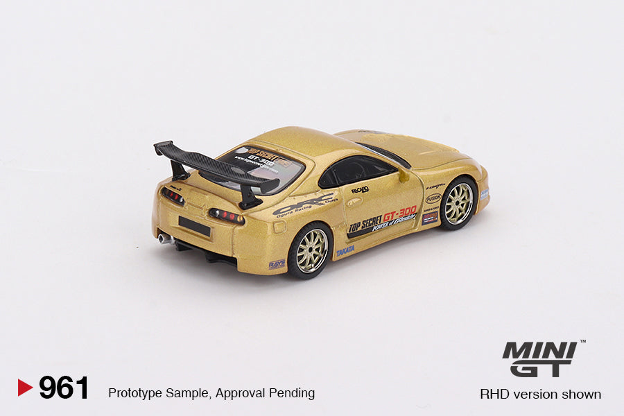 MiniGT 1:64 Toyota Supra (A80) Top Secret GT-300 – Top Secret Gold #961