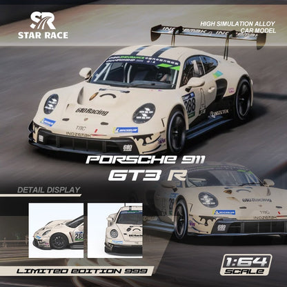 Star Race 1:64 Porsche 911 GT3 Off White #288