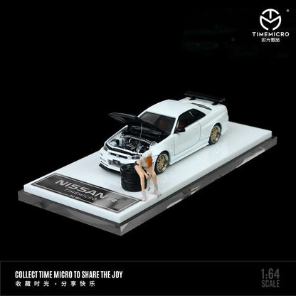 Time Micro 1:64 Nissan Skyline GT-R R34 - 3 Styles