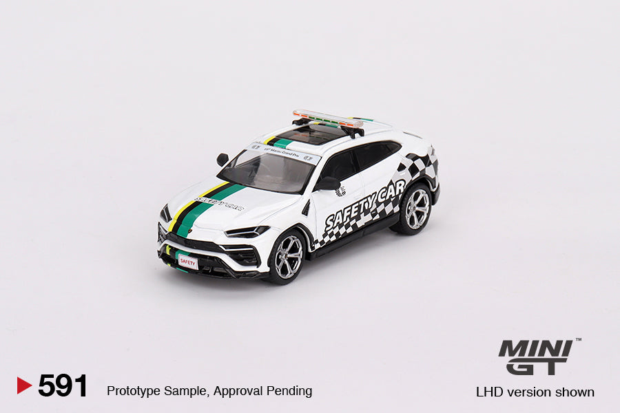 MiniGT 1:64 Lamborghini Urus 2022 Macau GP Official Safety Car – MiJo Exclusive #591