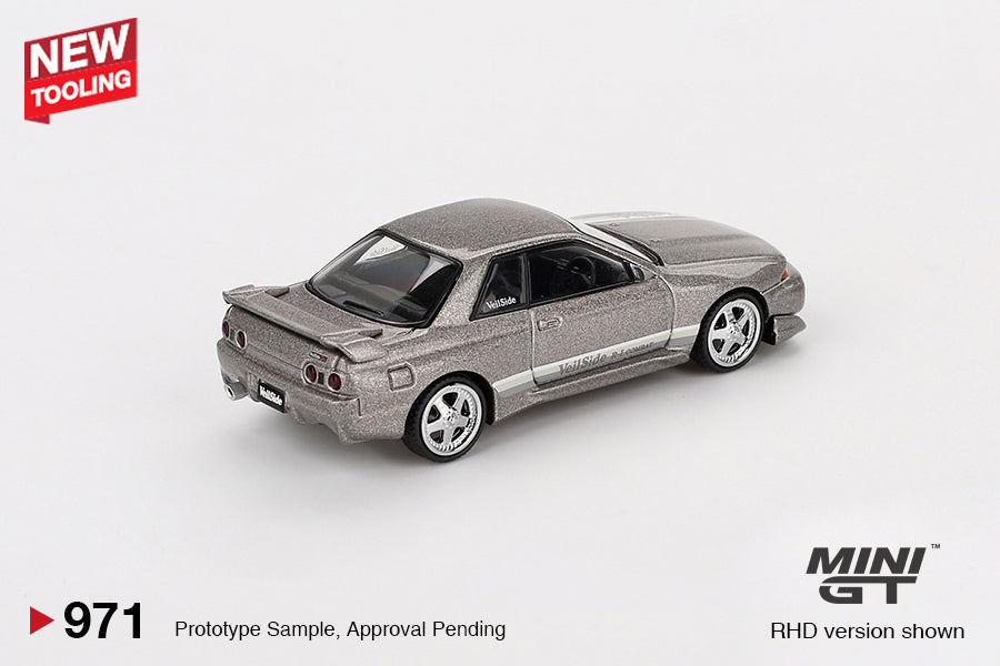 MiniGT 1:64 Nissan Skyline GT-R (R32) Veilside Combat C-I – Veilside Combat Grey #971